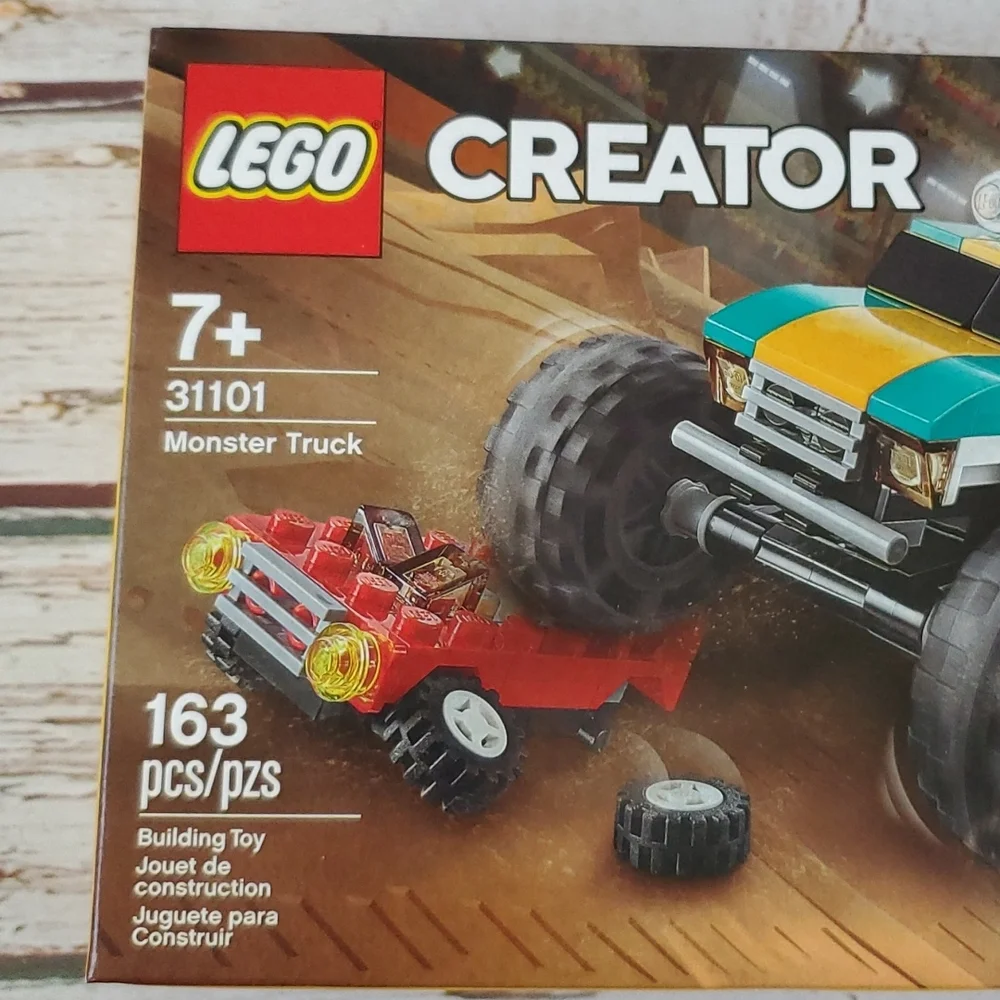 New In Box Lego Creator 3 in 1 Monster Truck #31101